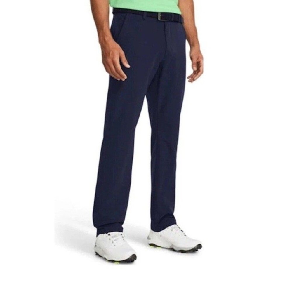 Under Armour UA  Men's Matchplay Golf Tapered Pants Navy Blue 34x32 NWT
